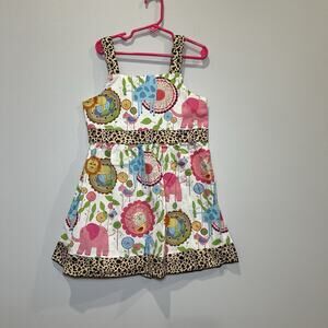 Ann Loren By Jess Kids Sleeveless Girls Dress Size 7/8